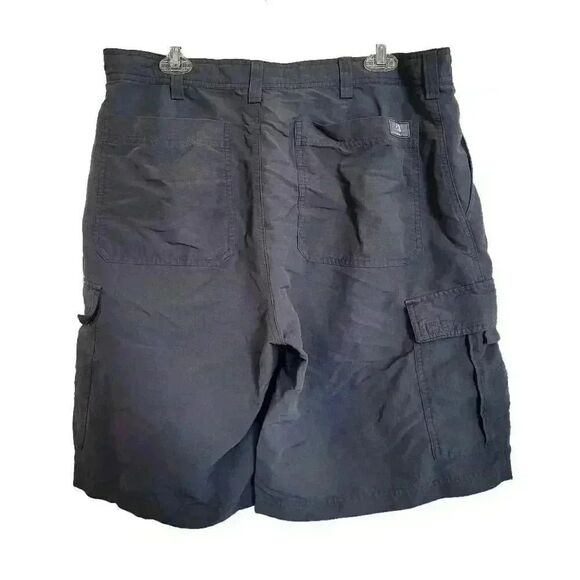 The North Face Men's Charcoal Nylon Cargo Shorts - Picture 5 of 13